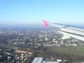 Wizzair A320 landing in Dortmund