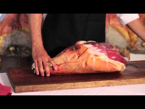 Parmaschinken - Den Parmaschinken aufbewahren.