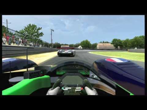 Gran Turismo 6 GT6 Pescarolo Sport Courage C60 @ La Sarthe - helmet cam