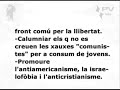 Tècniques d'infiltrats centralistes