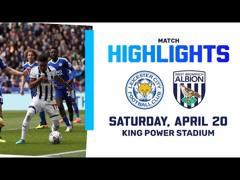 FC Leicester City 2-1 FC WBA West Bromwich Albion