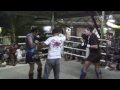 Claire (UK) vs. Aurore (France) at BBQ beatdown 19 @ Tiger Muay Thai, Phuket, Thailand
