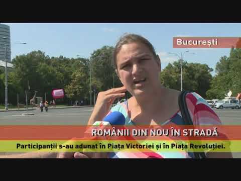 Românii, din nou în stradă, la mitingul din 10 august