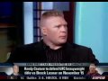 Randy Couture and Brock Lesnar interview