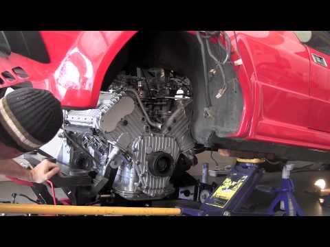 Lamborghini Jalpa Engine Install