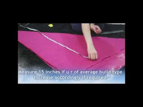 churidar - In this video you will learn how to cut churidar. Simple detailed approach.