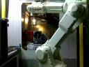 Kawasaki Robot loading Haas CNC Machining Center Kawasaki Robot loading Haas CNC Machining Center