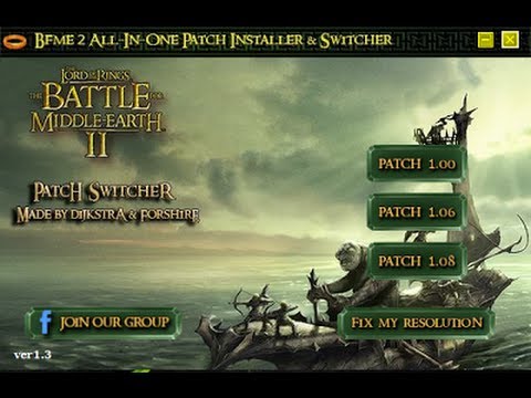 how to patch bfme2