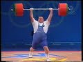 Sydney 2000 Weightlifting 105+kg Clean n Jerk 1/4