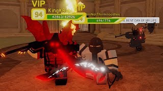 The Most Epic Journey Roblox Dungeon Quest Minecraftvideos Tv