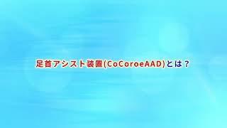 足首アシスト装置CoCoroe AAD