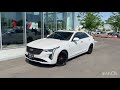 Used 2021 White Cadillac Premium Luxury video 1