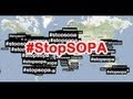 Websites go dark to protest Internet censorship