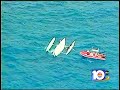 Cheekee Monkee capsize report on Channel 10 News