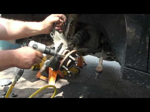 CV drive shaft and bearing replacement on the buick the teardown