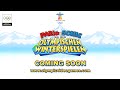 the slopes in mario & sonic at the olympic winter gamestm the two most famous video game icons return for another olympic competition tokyo (february 12, 2009) sega� corporation and nintendo co., ltd today announced that two of the biggest video game heroes, mario? and sonic?, will be coming together again, this time taking their rivalry to the snow and ice in another officially licensed olympic-themed smash hit mario & sonic at the olympic winter games?. heading to stores late in 2009 on ...