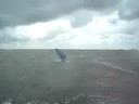 Playing with a RC boat in Limfjorden