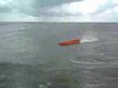 Playing with a RC boat in Limfjorden in Denmark