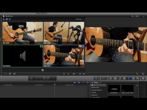 final cut pro x - How To: Final Cut Pro X Multicam Editing (Tutorial) Final Cut Pro X's 10.0.3 update brought a slew of new features including Multicam editing which was heavi...