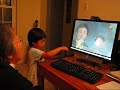 nainai watching youtube deng lijun