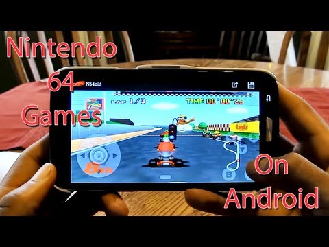 how to get nintendo 64 games on android