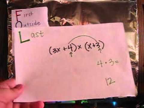 how to use the foil method