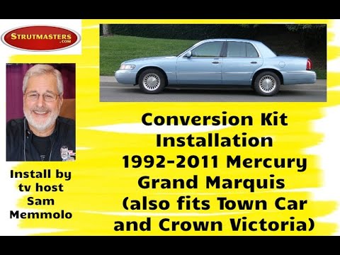 Mercury Grand Marquis With A Strutmasters Air Suspension Conversion