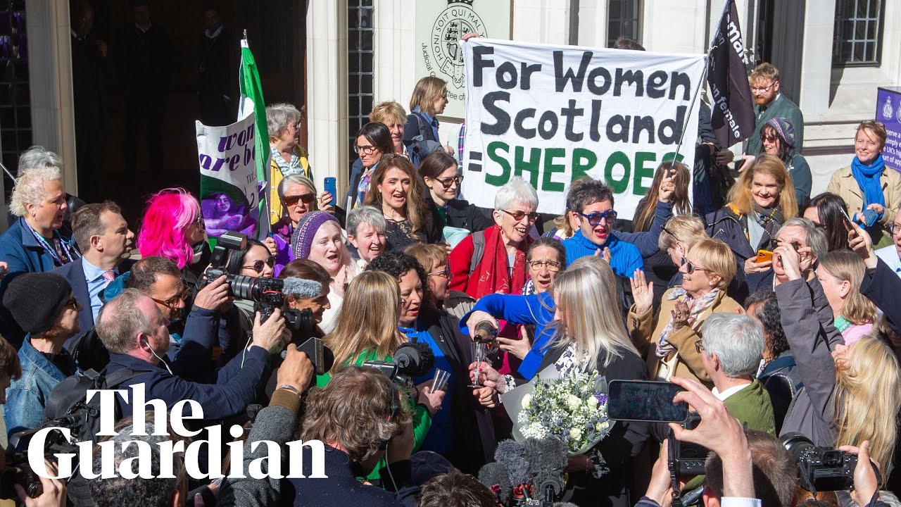 UK supreme court ruling on legal definition of a woman sparks celebration and criticism