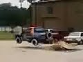 red bull car ramps stack of pallets