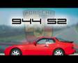 PORSCHE 944 S2 on the road! Fast driving and overtaking!