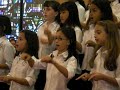 Francesca Singing at Thanksgiving Mass - 11-26-09