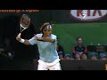Federer forehand - slow motion