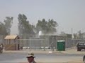 Counter rocket and mortar system firing 3,000 rounds, gattling gun, in Iraq