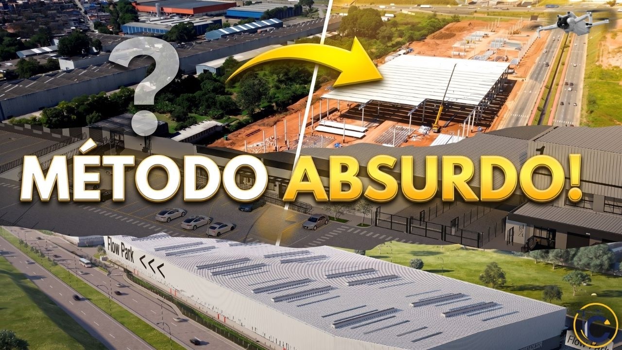 Como Eles Montaram 74.000m² Tão Rápido? (Engenharia Absurda)