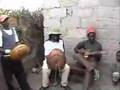 Reginald and Julius playing mbira music