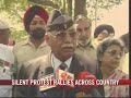 Ex-servicemen protest against pay hike