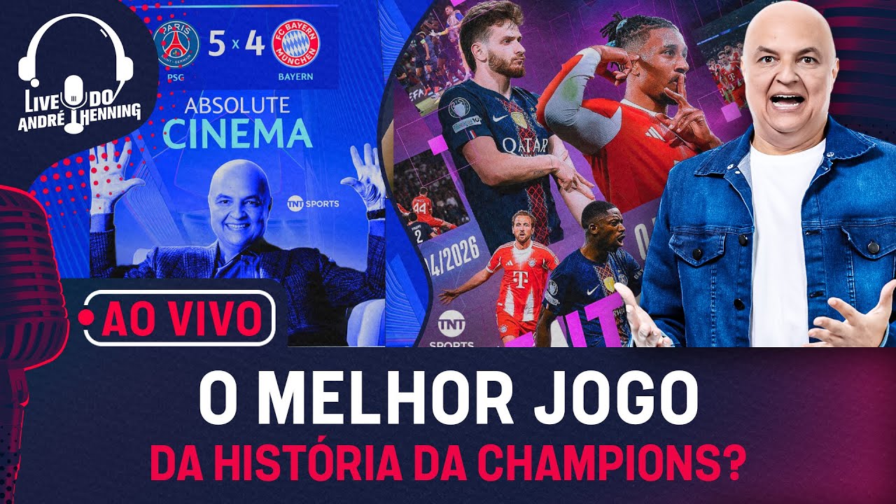 Surreal! Absurdo! Inacreditável! Tudo Do Histórico Psg 5X4 Bayern; Esquenta Para Atlético X Arsenal