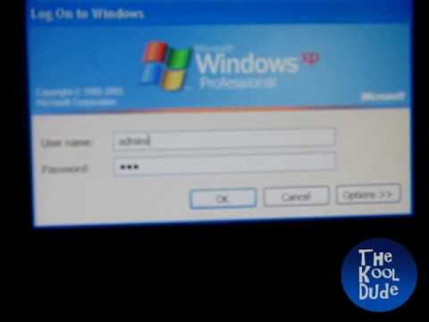 how to eliminate users windows xp