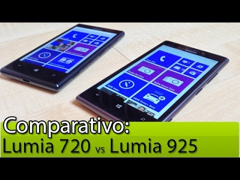 Comparativo: Lumia 720 vs Lumia 925 | Tudocelular.com