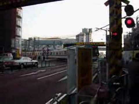 京浜急行　第一京浜踏切　keikyu