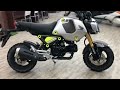 ホンダ グロム グロム 2021年モデル JC92型 ブロックタイヤ・カスタムウインカー