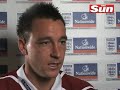 John Terry on England\