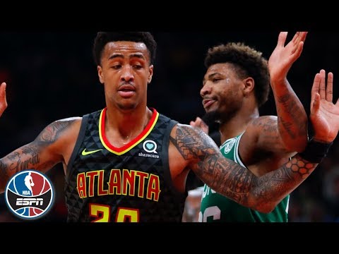 Video: Marcus Smart ejected as tempers flare in Celtics' win over Hawks | NBA Highlights