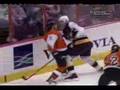 Scottie Upshall and Zdeno Chara