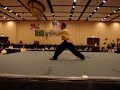 Will executa a forma Wu Dip Jeung Kuen durante o campeonato de Baltimore 2008, categoria Southern Men - Long Fist