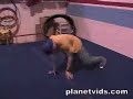 free running training in the gym
