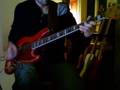 heavy distorted funky bass