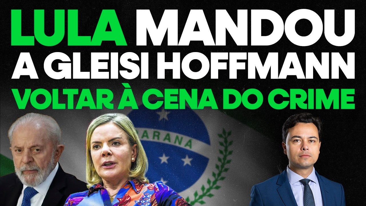 Gleisi está em missão dada pelo Lula para se vingar do Paraná