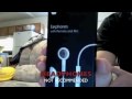 Apple Earphones with mic Unboxing Vonage Mobile demo
