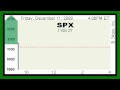 2009-12-11 Fri -- S&P500 Cash Index (SPX)